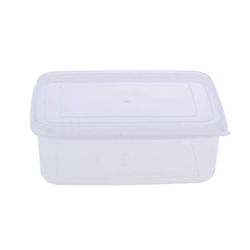 300/500 ml recipient dreptunghiular din plastic transparent special pentru frigider sigilat cutie de depozitare bucatarie de calitate alimentara