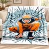 Naruto blanket Flannel Blanket Soft Cozy Plush Throw for Sofa Bed Lightweight Home Decoration Outdoor camping