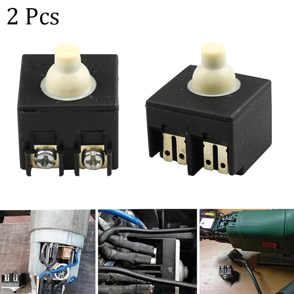 2PCS 100 # Angle grinder switch accessories key switch FA2-6/2W 6-100 switch