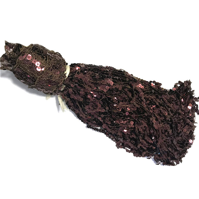 6 Yards Sequins Fringe Fringing 40cm Long Tassel(appox) Trimming Costume Crafts