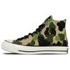 Chuck Taylor All Star Chuck Taylor All Star Round Toe Lace-up Durable Canvas Shoes Unisex Military Green Camouflage
