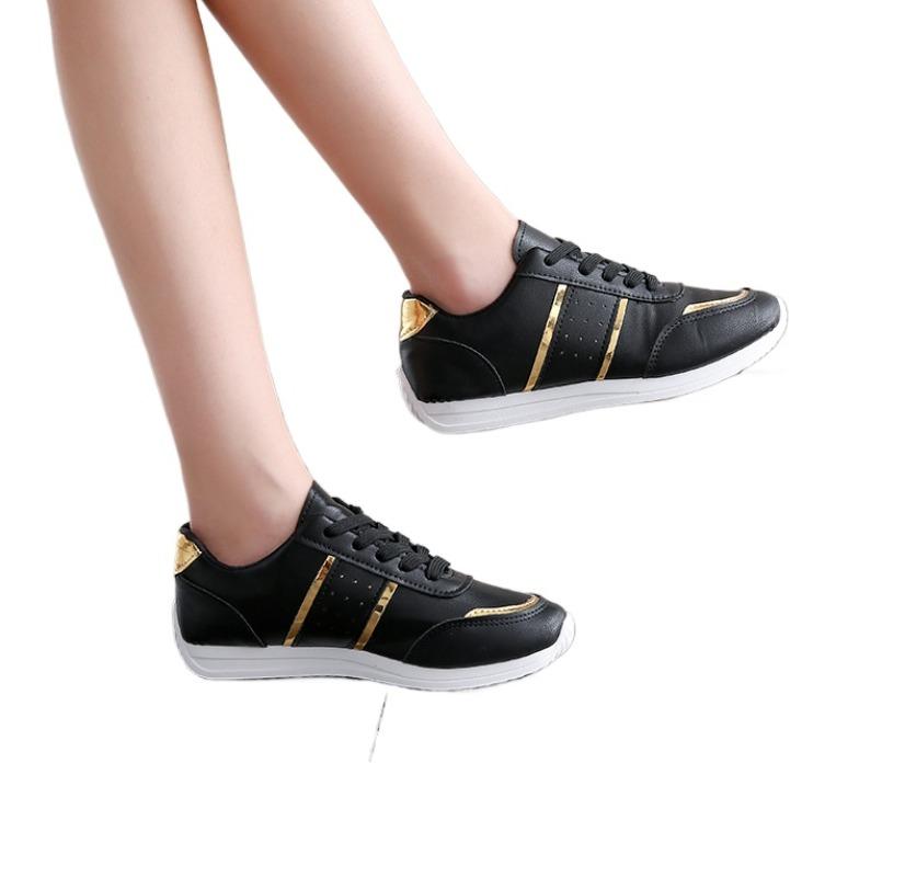 Mode 2024Neue Damen-Vulkanisierschuhe Runde Zehenpartie Flache Schuhe für Damen Schnür-Plateau-Sneaker Outdoor Causal Phnom Penh Mode-Flats