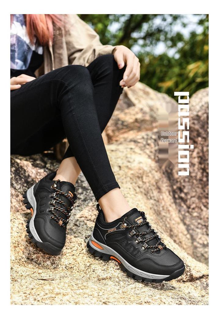 2026 Fall/Winter Cross-Border Plus Size Low-Top Men's Non-Slip, Wear-Resistant Hiking & Trail Running Shoes