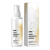 (1 Stück) Haarwachstumsspray mit Rosmarinöl & Biotin - Leicht, Nicht fettend, Nährt die Kopfhaut & Fördert die Haarfülle, 60ml