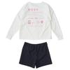 Rashguard Set MINI HEAR THE WAVES WHT [ROXY] Girls'