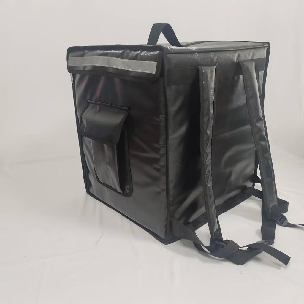 Zaino termico da asporto per pizza, grande capacità 42L/62L, borsa a spalla doppia portatile per esterni