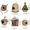 Weaved Birds House 6 Style Birds Nest Pet Bedroom Parrot Breeding Hut  Shelter
