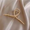 Gold Color Hollow Geometric Hair Clips Metal Hair Claw Cross Hairclip Headband Hairpin Hair Crab Women Hair Fashion Accessories
