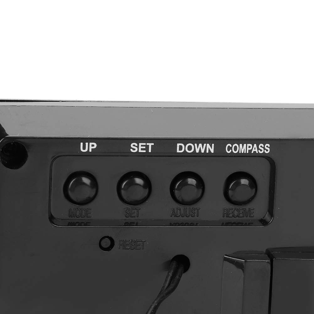 Car Electronic Compass Clock Thermometer Calendar Blue Backlight Digital Display