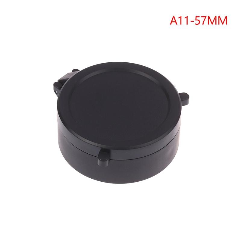 Rifle Scope Lens Cover Spring Up Quick Flip Openning Lens Dustproof Cover Telescope Cap For 30-64Mm Caliber Hunting Riflescopes