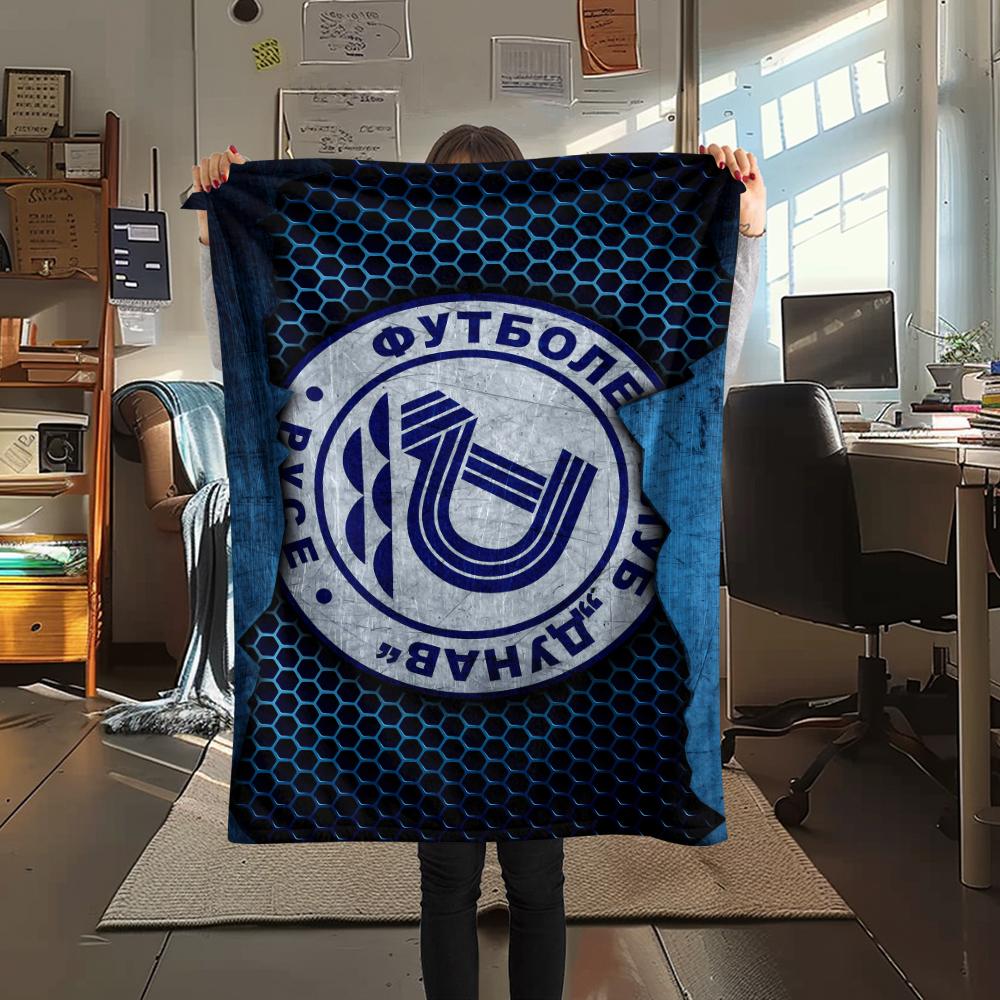 FootBall Club Print Flannel Blanket,High quality Comfortable for All Seasons,Home Decor,Warmth and Comfort,Perfect for Christmas Gifts
