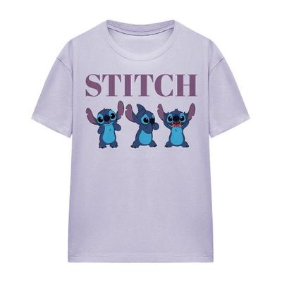 Womens/Ladies Stitch Poses T-Shirt