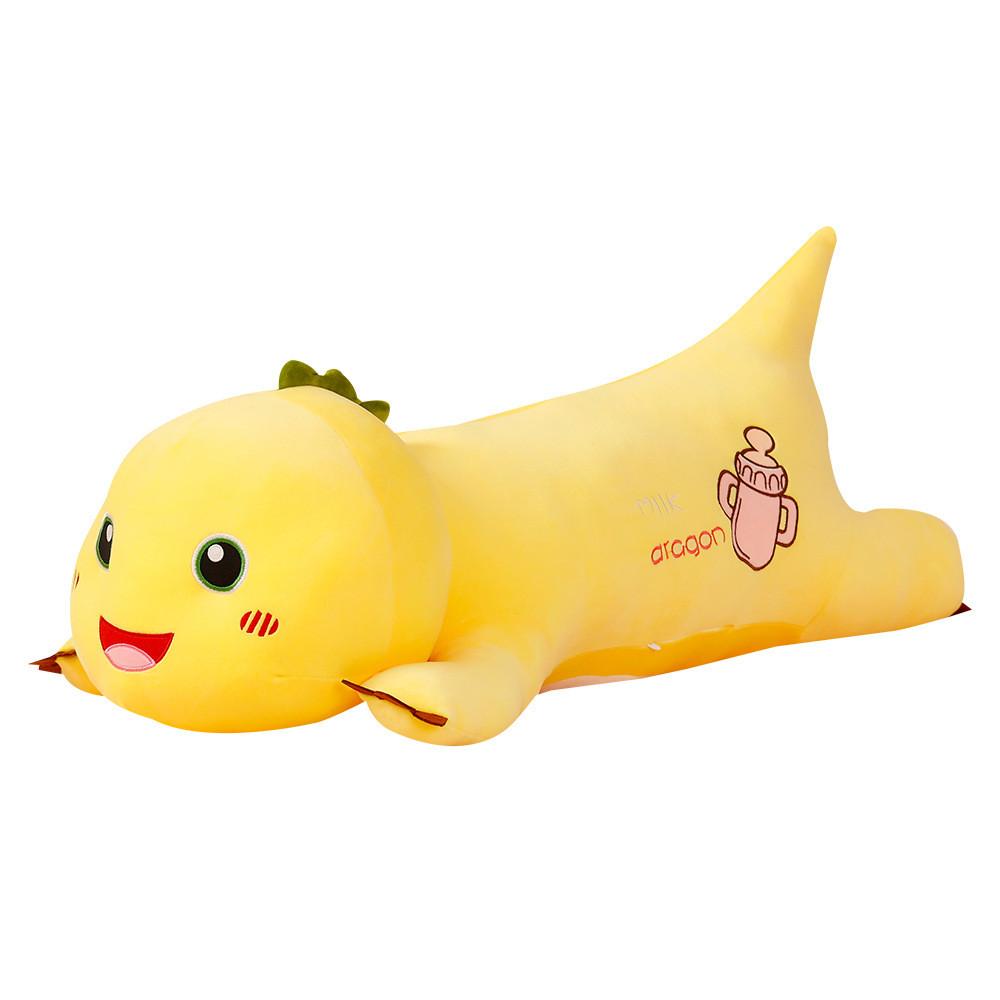 Toy Nailong Plush Cute Cartoon Embroidered Yellow Dragon Girl Birthday Gift Doll