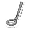 Portable Handheld Metal Detector Gold Search Treasure Detector Foldable High Sensitivity Metal Detect Tool Security Checker