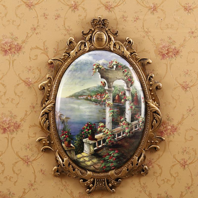 European Wall-Mounted Resin Wall Art Hanging Ornament