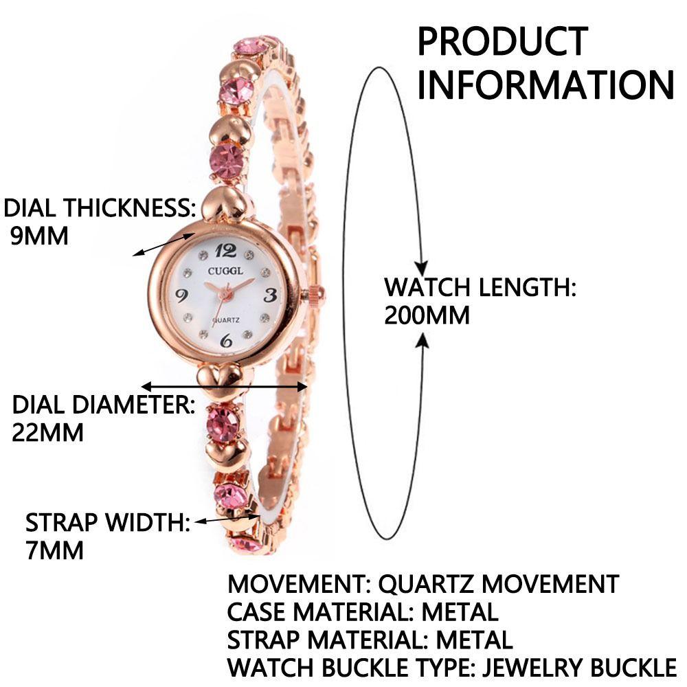 Elegant Women's Wrist Watch Retro Ladies Business Watches Quartz Wristwatch  Female