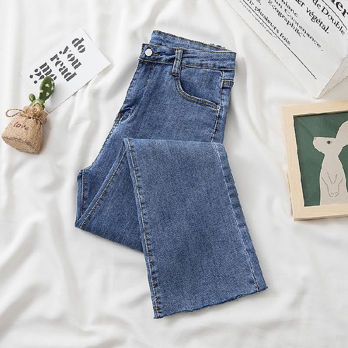 Women s High Waist Flared Jeans - 2024 Autumn Trend, Slimming, Leg-Lengthening, Cropped Style 27