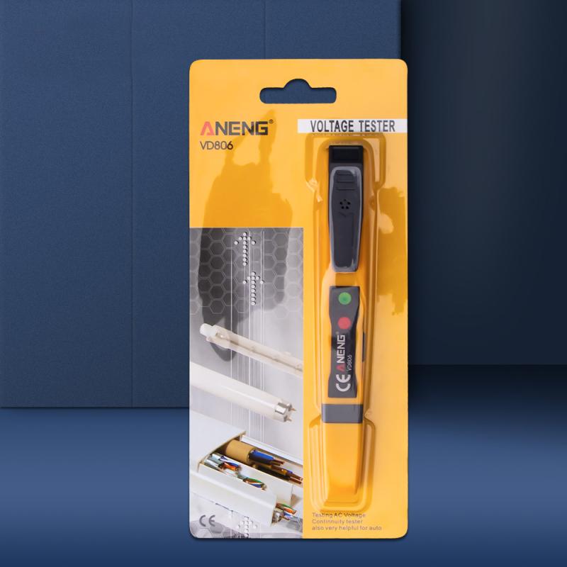 ANENG VD806 AC/DC Voltage Detector Electric Non-contact Pen Tester Continuity Battery Test Pencil