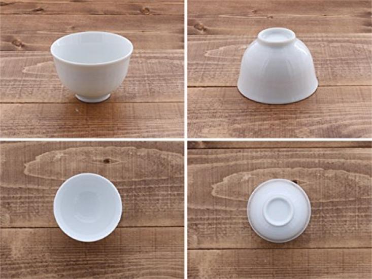 EAST stůl Yuragi Sencha Bowl White [STUDIO BASIC] di-B2-1005-1 200ml Japonský čajový šálek Sencha Bowl Mikrovlnná trouba Vhodné do myčky na nádobí di-B2-1005-1