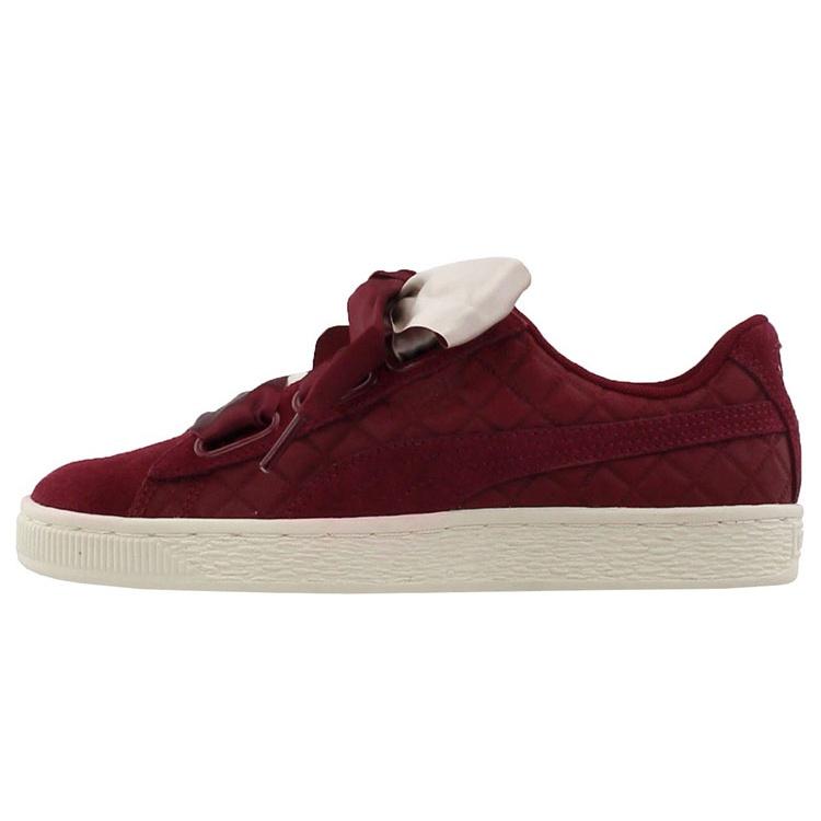 (WMNS) PUMA Suede Heart Quilt  Cordovan  Women s 365462-01 EU 38.5