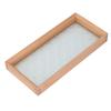 Bathtub Tray Beech Wood Delicate Look Pressure Resistant Versatile Tub Tray for Wine Coffee Tea