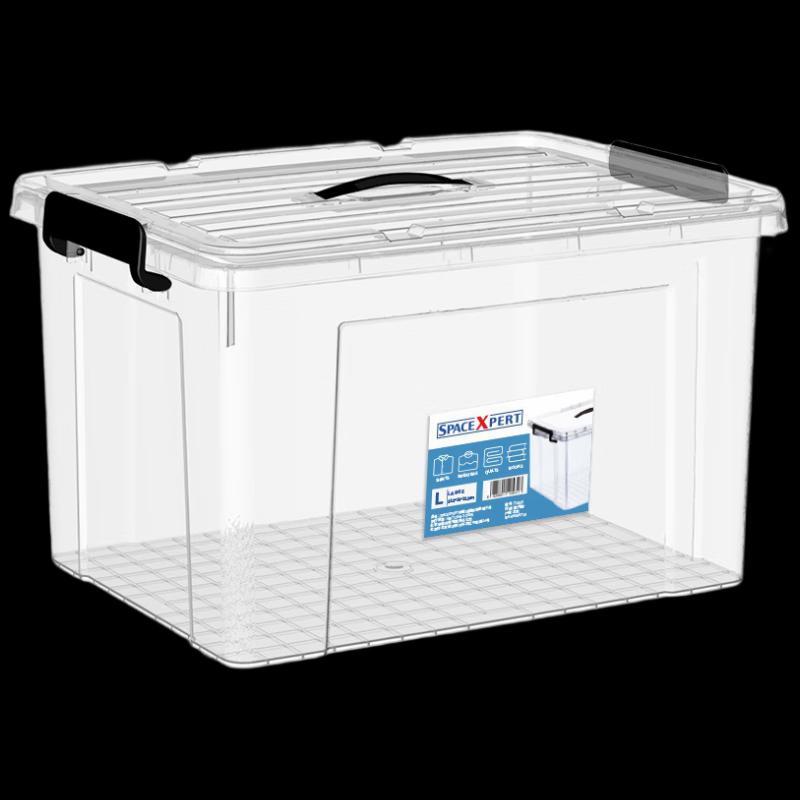 SPACEXPERT Transparent Plastic Picnic Storage Box