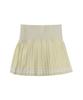 MONBIRDIE GOLF Active Line Pleated Skirt Yellow