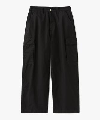 SUARE Ripstop Washed Cargo Pants Black
