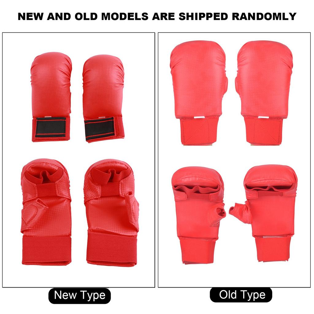 Rękawice Karate Para Rękawic Bokserskich Ochraniacz Dłoni Karate z Ochraniaczem na Kciuk do Sportów Walki Gry Treningowe