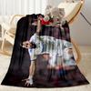 Arsenal Player Action Blanket Warmthful Decor Great for Picnics Office Sofa All-Season Use Digital Print Gifts For Family Or Friends