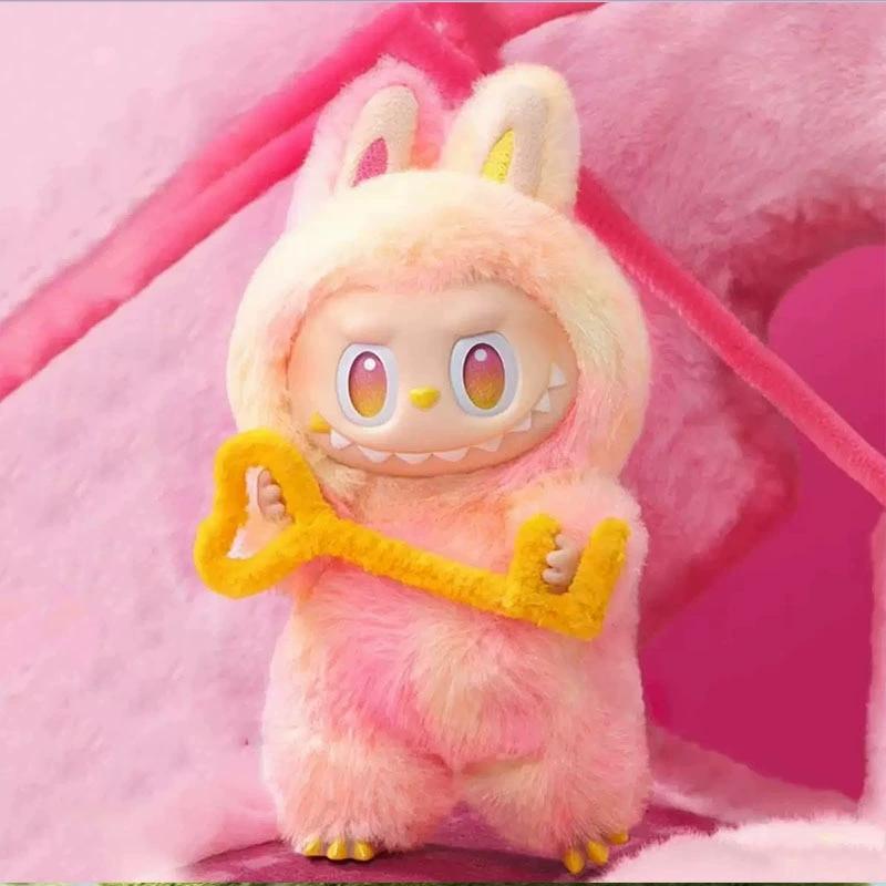 The Monsters Big Into Energy Series,Vinyl Plush Pendant Keychain Figures, Labbubu 3rd Generation Plush Toy Doll for Home Decorations,