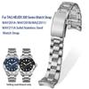 TAG HEUER 300 seeria täisroostevabast terasest kellarihm WAY201A WAY211 ABA0927 kumer terasest kellarihm meestele, 21,5 mm 22 mm