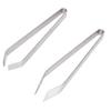 Fish Bone Tweezers Stainless Steel Flat and Slant Tweezers Pliers Remover Tool for Kitchen