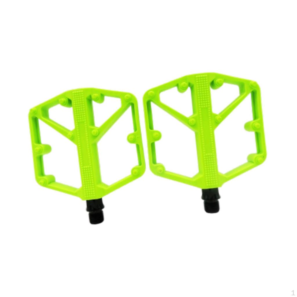2 Mountain Bike Pedals, Flat Pedals for Component Repair.