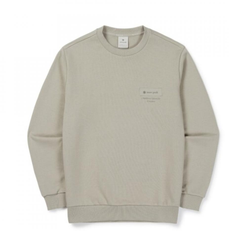 Snow Peak Woven Patch Sweatshirt S26fmfht24me