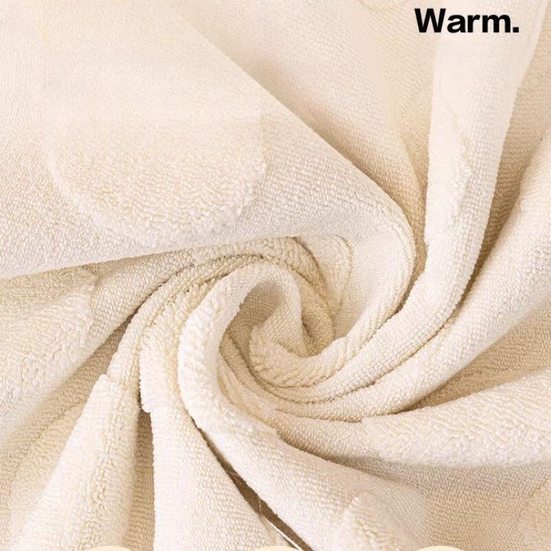 Plush Sofa Cushion French Autumn and Winter New Style Thick Cushion Premium Feeling Fixed Non Slip One-piece Cover Cloth Towel