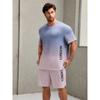 3D Printed Men's Summer Everyday Street Men's Short-sleeved T-shirt And Shorts Set Outdoor Beach Short Urban Fashion Set