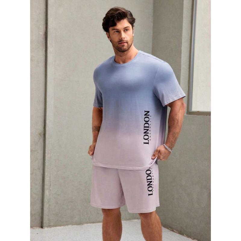 3D Printed Men's Summer Everyday Street Men's Short-sleeved T-shirt And Shorts Set Outdoor Beach Short Urban Fashion Set