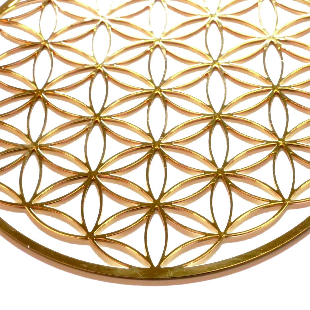 Blume des Lebens Ornament 80mm Original Blume des Lebens Heilige Geometrie Reinigung