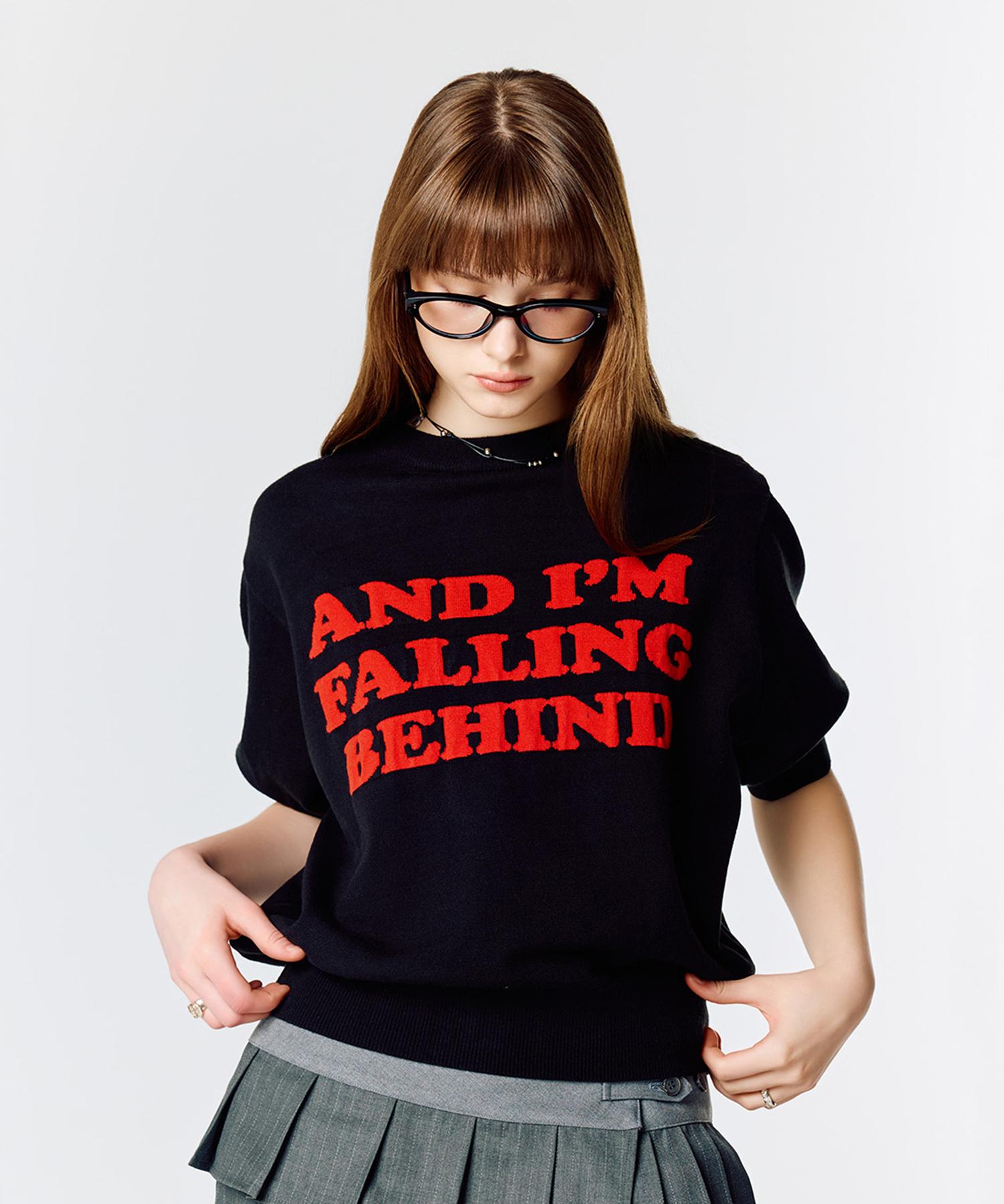Latizen L15 Lettering Knit(Black) Black/Free