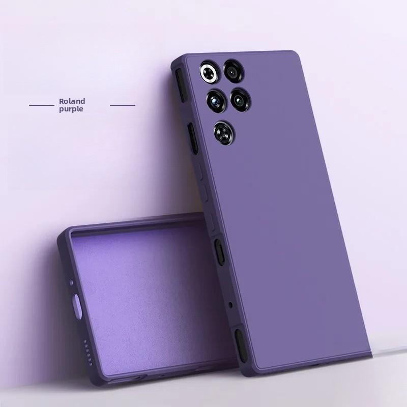 Pour ZTE Nubia Red Magic 11S Pro+/11S Pro/11 Pro+/11 Pro Coque Luxe Ultra-fine Silicone Liquide Anti-Chute Anti-Choc Housse Funda