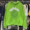 Unisex Kapuzen Streetwear Sweatshirt Set Baumwolle Grafikdruck Hip Hop Stil Lässiges Langarm Oberteil Hose