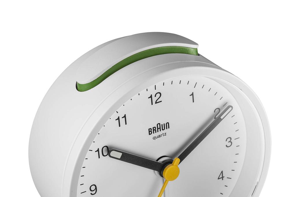 BRAUN Analog Alarm Clock BC12W