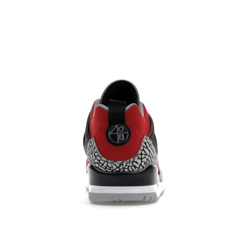 Air Jordan Spizike Low Toro Rosso Palestra Grigio Lupo Grigio Freddo Nero FQ1759-600