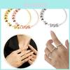 Fashionable And Specially Designed Sterling Silver Rotating Beaded Finger Ring For Women
