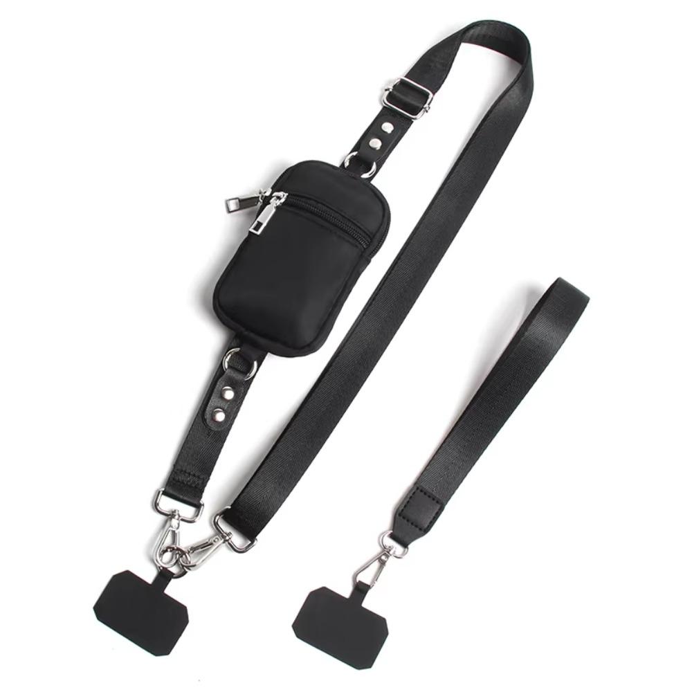 Reißverschlusstasche Handy-Lanyard Geldbörse Mehrzweck-Handy-Lanyard Handyzubehör