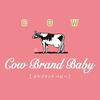 Cow Brand Baby Full Body Foam Soap with Pump, 400mL, 90% Food Ingredients, Doesn't Stain Eyes, Hypoallergenic