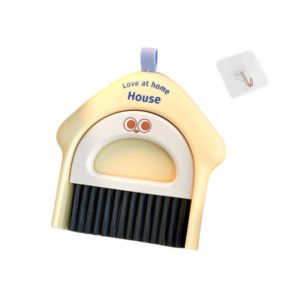 Detachable Mini Broom Dustpan Set Cartoon Keyboard Cleaning Brush Dustpan Shovel Set  Desk