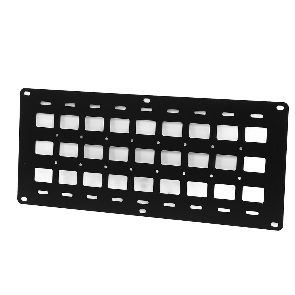 Panou Molle pentru Benă Camion 810 X 340 X 2mm Multifuncțional cu Bază de Fixare Stud Șină L Panou Organizator Depozitare