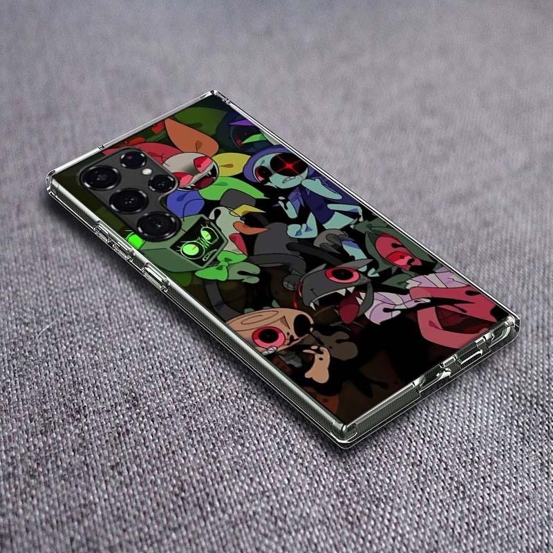 Game Dandys World Phone Case For Samsung Galaxy S24 S23 S21 S20 FE S22 S26 Ultra S25 Edge S10 Plus Cover Clear TPU Capa Shell Co
